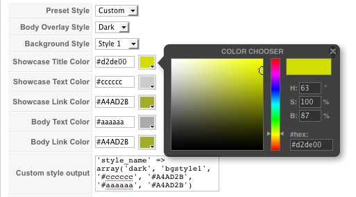 Color Chooser